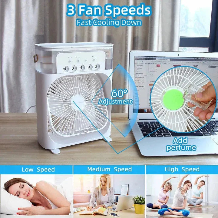 10-Inch Desktop Water Mist Fan