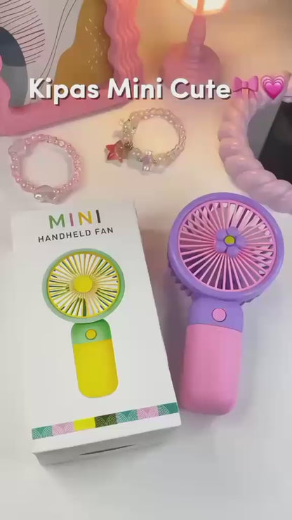 Premium Large Size Portable Handheld Fan – High-Speed USB Rechargeable Cooling Fan with Cute Fruit Design (Random Color & Box)